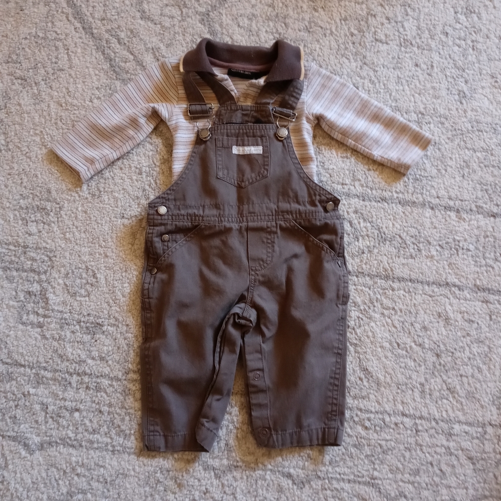 Calvin Klein 6-9m Overall Set